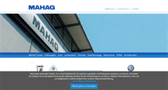 Desktop Screenshot of mahag.de